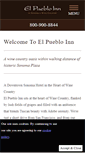 Mobile Screenshot of elpuebloinn.com